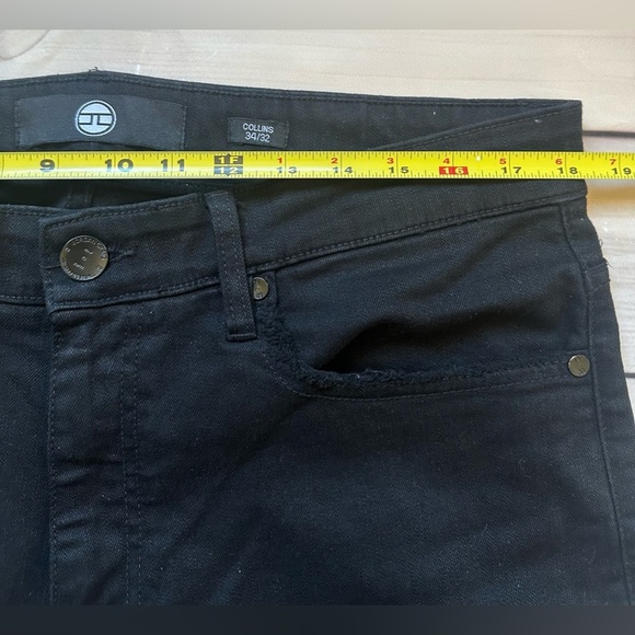 Jordan Craig Collins Jeans Black Distressed Men’s size 34x32 Straight - Picture 5 of 11